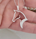 Myaura Jewellery – Personalized Horse Name Necklace | Custom Engraved Pendant for Women